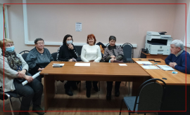 Прошла встреча членов клуба пенсионеров Павшинской поймы с представителем Администрации
