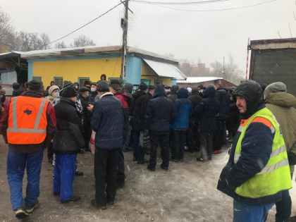 Состоялась встреча с жителями мкр, Чернево-2 в гаражной кооперативе, подлежащем сносу