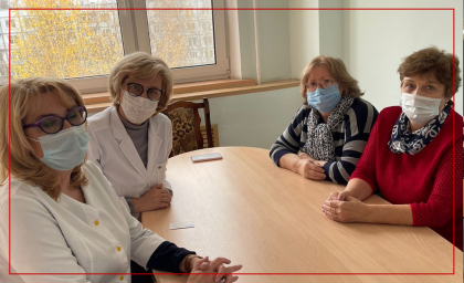 Члены Общественной палаты провели встречу с заведующей Нахабинской поликлиники и заведующей взрослым отделением поликлиники по обращениям жителей