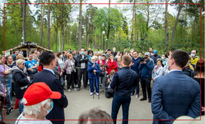 В Красногорске прошла встреча с жителями по вопросу благоустройства Экопарка «Губайловский»