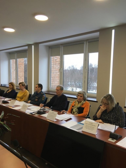 Заседание комиссии по делам и защите прав несовершеннолетних администрации г.о. Красногорск