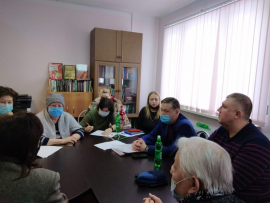 Члены общественной палаты присутствовали на заседании правления в Красногорском обществе инвалидов