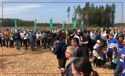 В городском округе Красногорск состоялась акция «Лес Победы»