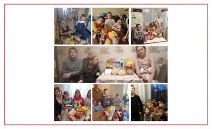 Член Общественной палаты организовала и доставила продуктовые наборы многодетным нуждающимся семьям Красногорска