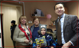 Члены Общественной палаты приняли участие в благотворительной акции"Елка желаний"